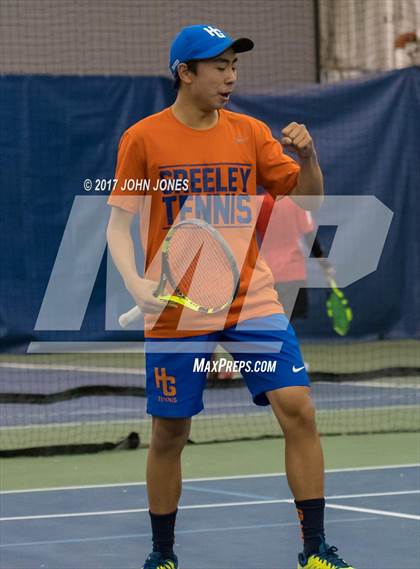 Thumbnail 2 in NYSPHSAA Championships (Main Doubles Final) photogallery.