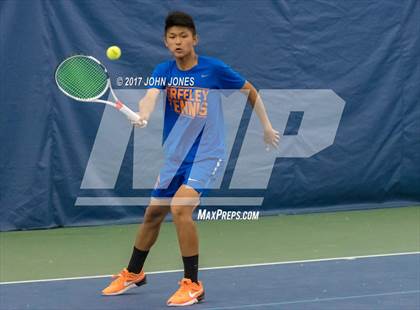 Thumbnail 2 in NYSPHSAA Championships (Main Doubles Final) photogallery.