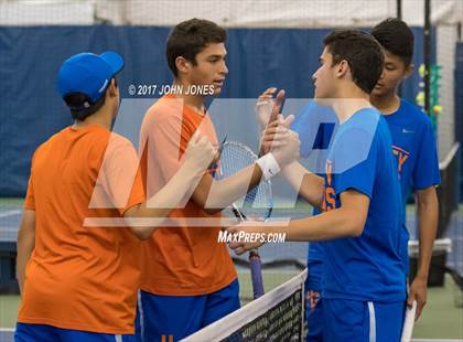 Thumbnail 2 in NYSPHSAA Championships (Main Doubles Final) photogallery.