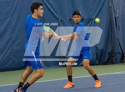 Thumbnail 3 in NYSPHSAA Championships (Main Doubles Final) photogallery.