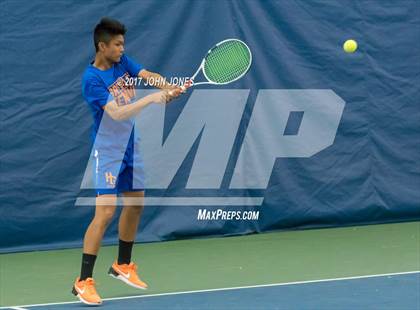 Thumbnail 3 in NYSPHSAA Championships (Main Doubles Final) photogallery.
