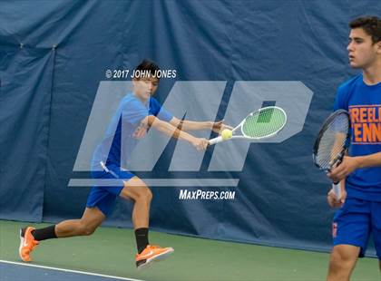 Thumbnail 2 in NYSPHSAA Championships (Main Doubles Final) photogallery.