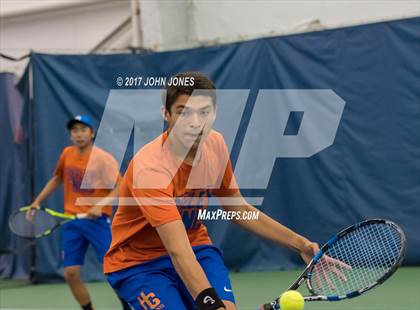 Thumbnail 2 in NYSPHSAA Championships (Main Doubles Final) photogallery.