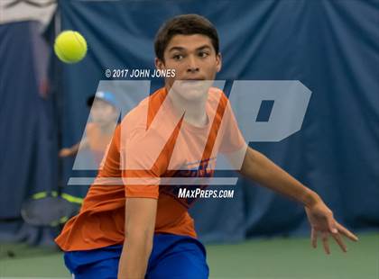Thumbnail 3 in NYSPHSAA Championships (Main Doubles Final) photogallery.