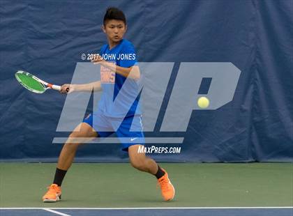 Thumbnail 1 in NYSPHSAA Championships (Main Doubles Final) photogallery.