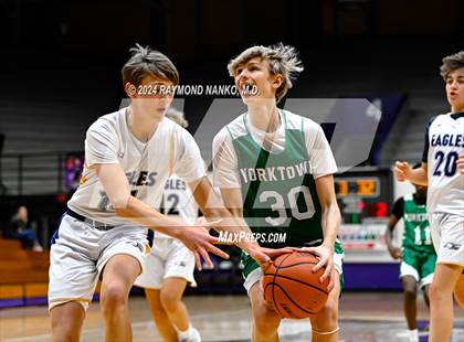 Thumbnail 2 in Delta vs Yorktown (Muncie Central City Invitational)  photogallery.