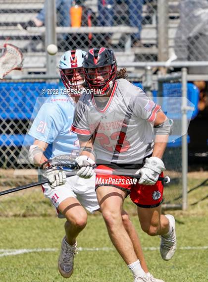 Thumbnail 1 in Boiling Springs @ J.L. Mann (SCHSL AAAAA Playoff Round 2) photogallery.