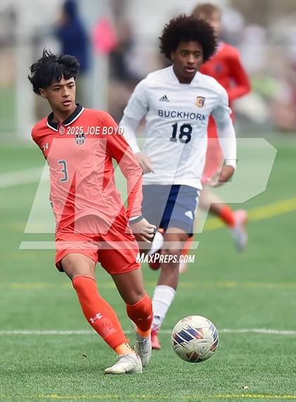 Thumbnail 1 in Hoover vs Buckhorn (FalconFest Soccer Tournament) photogallery.