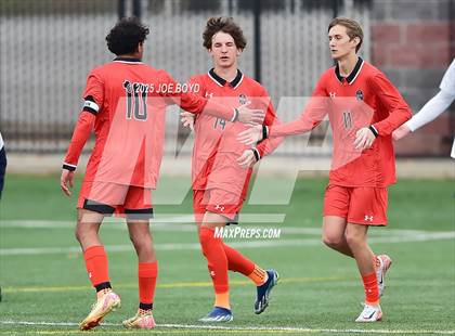 Thumbnail 1 in Hoover vs Buckhorn (FalconFest Soccer Tournament) photogallery.