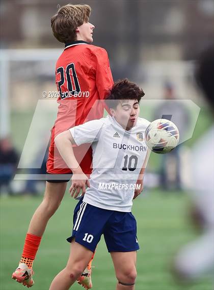 Thumbnail 2 in Hoover vs Buckhorn (FalconFest Soccer Tournament) photogallery.