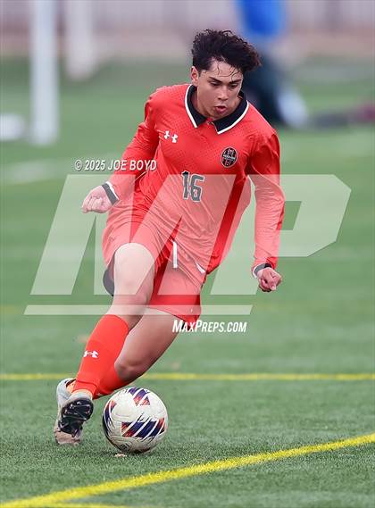 Thumbnail 1 in Hoover vs Buckhorn (FalconFest Soccer Tournament) photogallery.