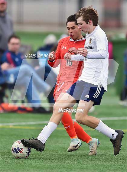 Thumbnail 1 in Hoover vs Buckhorn (FalconFest Soccer Tournament) photogallery.