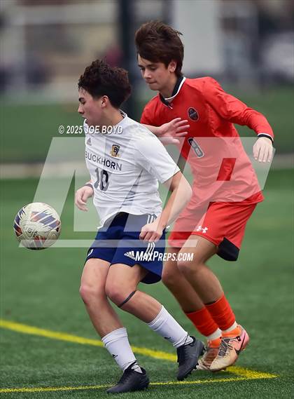 Thumbnail 1 in Hoover vs Buckhorn (FalconFest Soccer Tournament) photogallery.