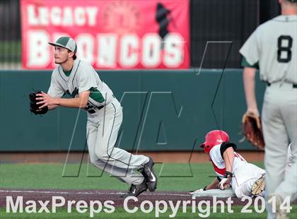 Thumbnail 1 in Mansfield Legacy vs. Prosper (UIL 4A Regional Semifinal Playoff) photogallery.