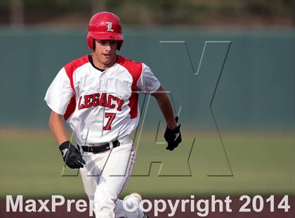 Thumbnail 2 in Mansfield Legacy vs. Prosper (UIL 4A Regional Semifinal Playoff) photogallery.