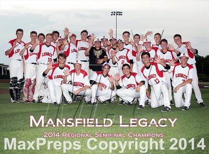 Thumbnail 1 in Mansfield Legacy vs. Prosper (UIL 4A Regional Semifinal Playoff) photogallery.