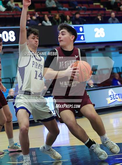 Thumbnail 2 in Pearl River vs. Albertus Magnus (NYSPHSAA Section 1 Class A Semifinal) photogallery.