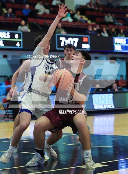 Thumbnail 3 in Pearl River vs. Albertus Magnus (NYSPHSAA Section 1 Class A Semifinal) photogallery.