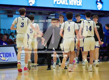 Thumbnail 3 in Pearl River vs. Albertus Magnus (NYSPHSAA Section 1 Class A Semifinal) photogallery.