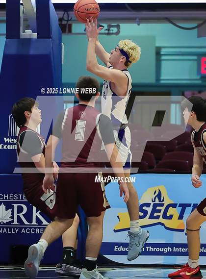 Thumbnail 1 in Pearl River vs. Albertus Magnus (NYSPHSAA Section 1 Class A Semifinal) photogallery.