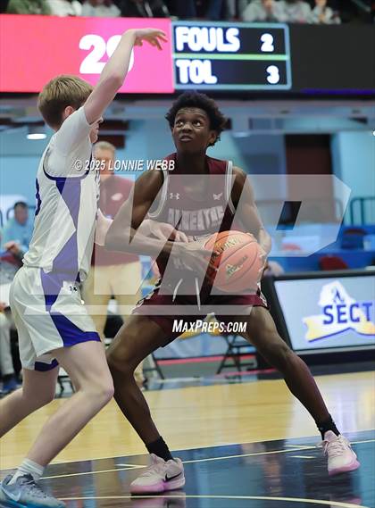 Thumbnail 3 in Pearl River vs. Albertus Magnus (NYSPHSAA Section 1 Class A Semifinal) photogallery.