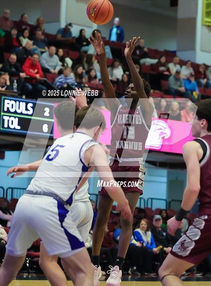 Thumbnail 3 in Pearl River vs. Albertus Magnus (NYSPHSAA Section 1 Class A Semifinal) photogallery.