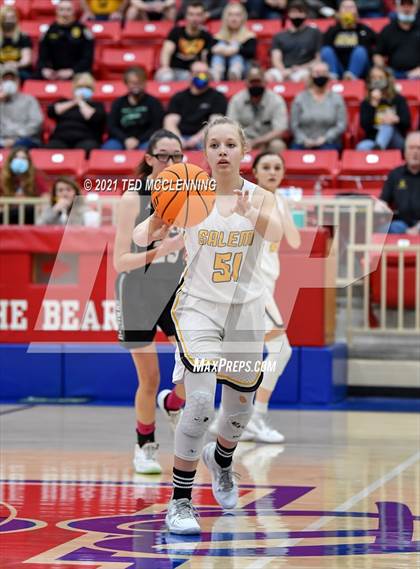 Thumbnail 1 in Salem vs. Bigelow (AAA 2A State Semi Final) photogallery.