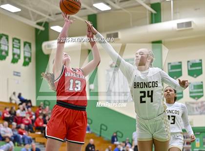 Thumbnail 3 in Daleville vs. Wapahani (Delaware County Tournament) photogallery.