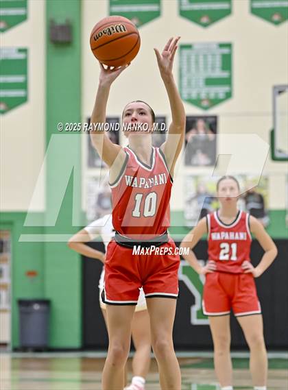 Thumbnail 1 in Daleville vs. Wapahani (Delaware County Tournament) photogallery.