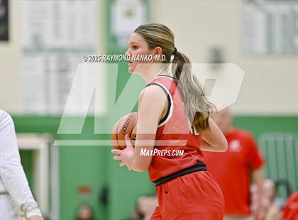Thumbnail 2 in Daleville vs. Wapahani (Delaware County Tournament) photogallery.