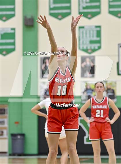 Thumbnail 2 in Daleville vs. Wapahani (Delaware County Tournament) photogallery.