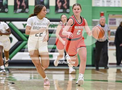 Thumbnail 2 in Daleville vs. Wapahani (Delaware County Tournament) photogallery.