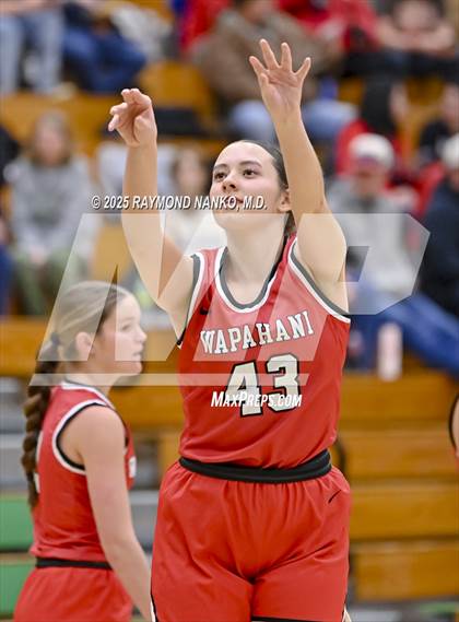 Thumbnail 1 in Daleville vs. Wapahani (Delaware County Tournament) photogallery.