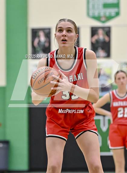 Thumbnail 2 in Daleville vs. Wapahani (Delaware County Tournament) photogallery.