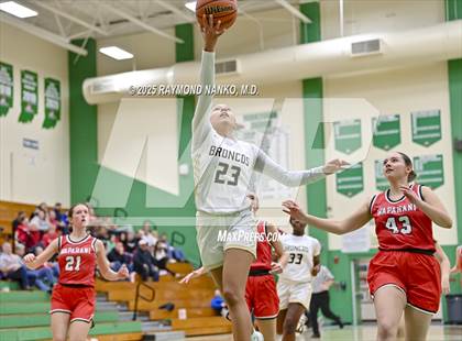 Thumbnail 3 in Daleville vs. Wapahani (Delaware County Tournament) photogallery.