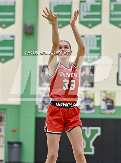Thumbnail 3 in Daleville vs. Wapahani (Delaware County Tournament) photogallery.