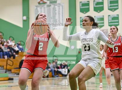 Thumbnail 2 in Daleville vs. Wapahani (Delaware County Tournament) photogallery.