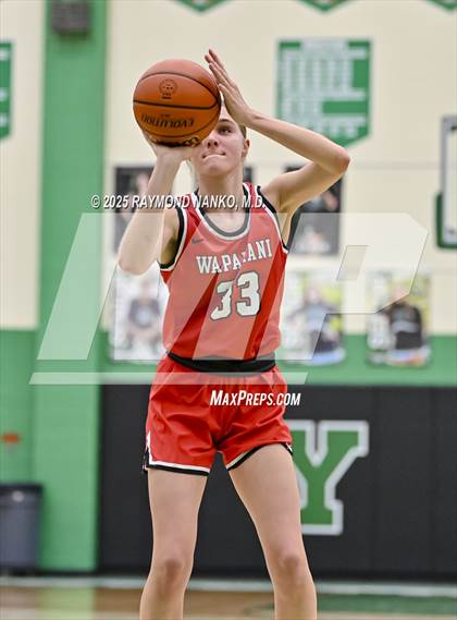 Thumbnail 1 in Daleville vs. Wapahani (Delaware County Tournament) photogallery.