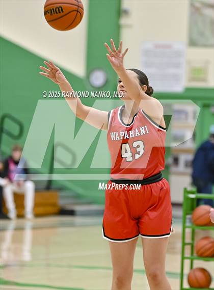 Thumbnail 2 in Daleville vs. Wapahani (Delaware County Tournament) photogallery.