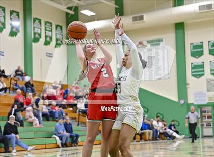 Thumbnail 2 in Daleville vs. Wapahani (Delaware County Tournament) photogallery.