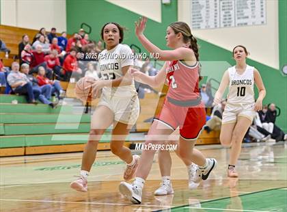 Thumbnail 1 in Daleville vs. Wapahani (Delaware County Tournament) photogallery.