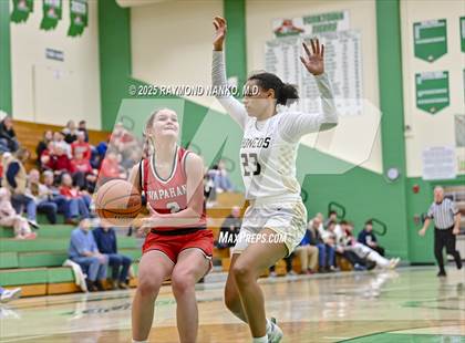 Thumbnail 3 in Daleville vs. Wapahani (Delaware County Tournament) photogallery.