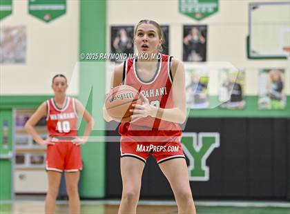 Thumbnail 3 in Daleville vs. Wapahani (Delaware County Tournament) photogallery.