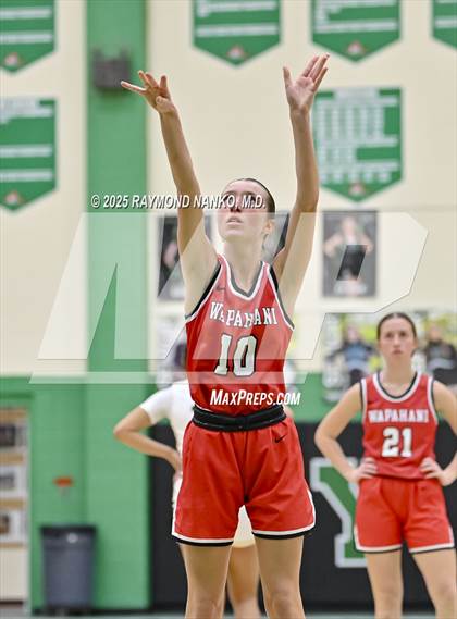 Thumbnail 3 in Daleville vs. Wapahani (Delaware County Tournament) photogallery.