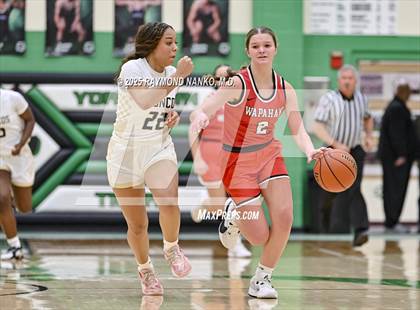 Thumbnail 3 in Daleville vs. Wapahani (Delaware County Tournament) photogallery.