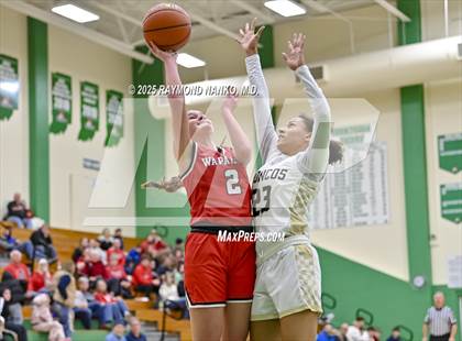 Thumbnail 3 in Daleville vs. Wapahani (Delaware County Tournament) photogallery.