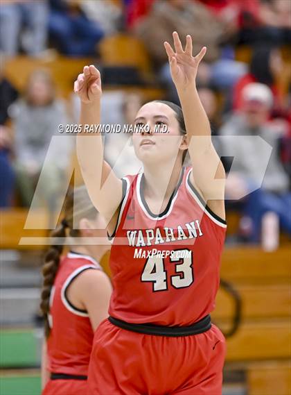 Thumbnail 3 in Daleville vs. Wapahani (Delaware County Tournament) photogallery.