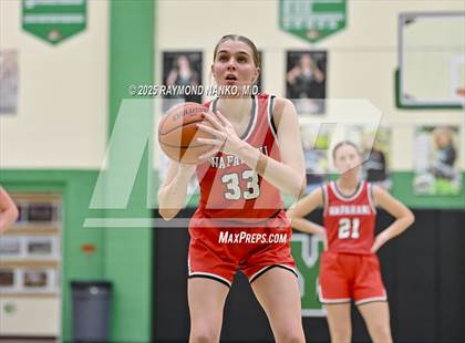 Thumbnail 3 in Daleville vs. Wapahani (Delaware County Tournament) photogallery.