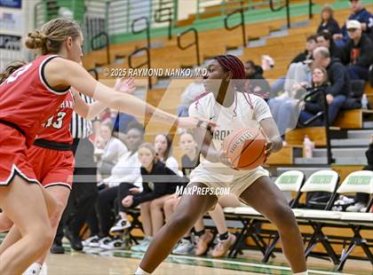 Thumbnail 1 in Daleville vs. Wapahani (Delaware County Tournament) photogallery.