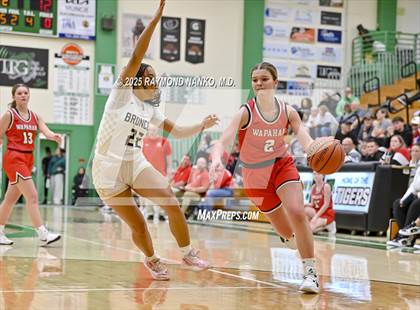 Thumbnail 1 in Daleville vs. Wapahani (Delaware County Tournament) photogallery.